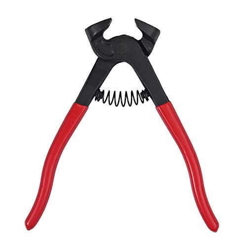 AUTOUTLET Glass & Ceramic Tile Nippers Cutter Pliers with 10 PCS 7inch Diamond Coated Handle Grinding Tool kits,Premium Carbide Cutting Wheels and Comfort Grip Handle