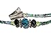 ATLanyards Peacock Decorative Beaded Eyeglass Holder Clip Grips - Women’s Eyeglass Chain Around Neck - Sunglasses Lanyard