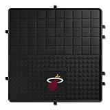 FANMATS NBA Miami Heat Heavy Duty Vinyl Cargo Mat