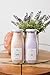 Invigorating & Calming Bath Salt Set. Enjoy Sweet Orange Himalayan Pink Soaking Salt & Lavender Epsom Salt. In Glass Bottles & Made In USA.thumb 4