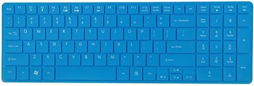 Avigator Blue Ultra Thin Silicone Keyboard Protector Skin Cover for Silicone Keyboard Protector Skin Cover for Acer Aspire 5251, 5253, 5250, 5336, 5349, 5560, 5560G, 5552, 5552G, 5741, 5742, 5742Z, 5745, 5745G, 5740, 5750, 5750G, 5750Z, 5733, 5733Z, 5736Z, 5749, 5749Z, 5738DG, 5738PG, 5810, 5810T, 5820, 5820TG, 7739, 7739Z, 7551, 7551G, 7741, 7741Z, 7741ZG, 7741G, 7735Z, 7250, 7750G, 7750Z, 7560, 7560G, 7535, 7535G, 7540, 7540G, 7736G, 7551, 7552G, 8942, 8942G (if your "enter" key is like a "7", our skin can't fit)