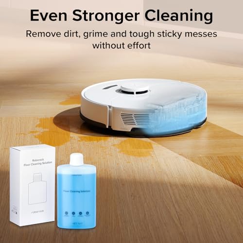 Roborock Original floor cleaner liquid for All Series Wet/dry vacuum cleaners & Robot Vaccum Cleaner, Dyad pro combo,S8 pro ultra, S7 max ultra, Q7 max, Q8 max, Qrevo, 1000mL,Dilution Ratio 1:200
