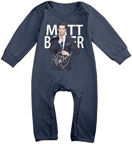 DHome Last Matt Tycoon Long-sleeve Boy Girl Warm Jumpsuit Navy 6 M