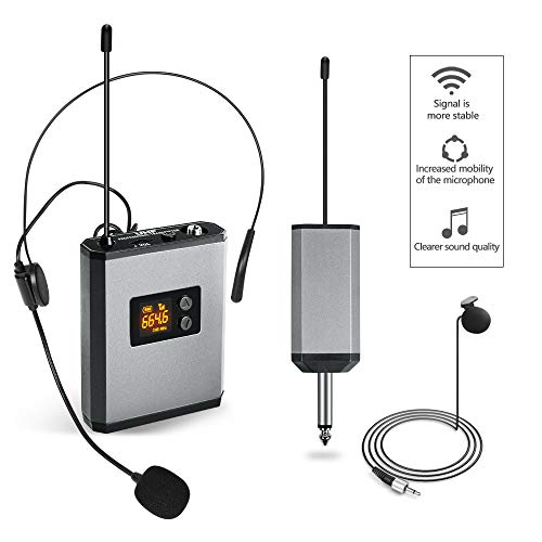 portable speaker with lapel mic