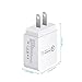 Wall Charger, JAHMAI USB Portable Travel Adapter