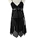 HOT SALE!!Woaills Women's Underwear Babydoll Sleepwear,Sexy Lace Dress G-string Lingerie Nightwear (Black, Free Size)