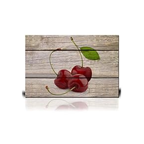 Sweet Cherry on Wooden Background