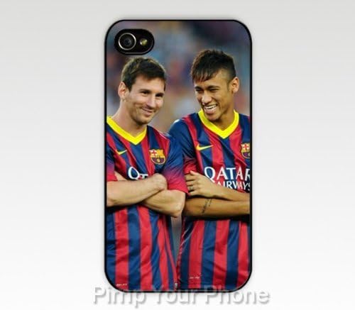 Messi and Neymar Barcelona iPhone 5S Cover Case