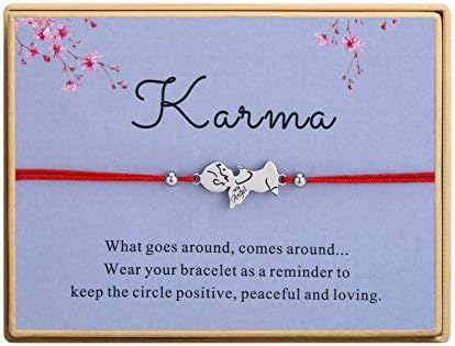Good Luck Hosreshoe Charm Bracelet Handmade Red Cord Ajustable Bracelet Horse Lover Gift