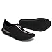CIOR Men Women and Kids Quick-Dry Water Shoes darkweight Aqua Socks For Beach Pool Surf Yoga Exercise,S0602,Black,XL