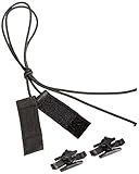 Smith Optics Elite Boogie Bungee Velcro Goggle Strap Kit, Black