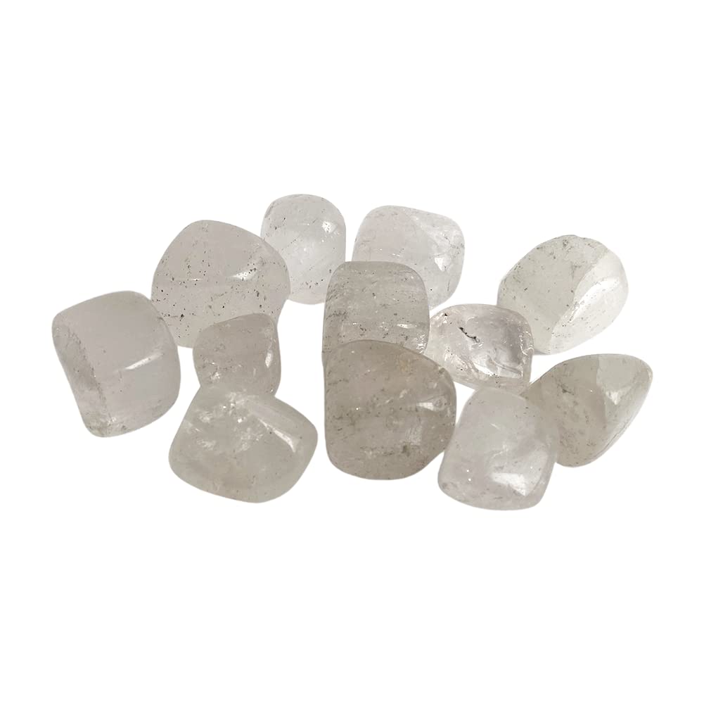 VIE Tumbled Crystals, 250g Pack, Clear Quartz