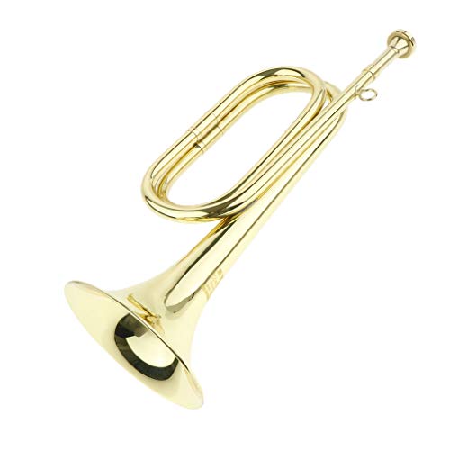B Blesiya Students Children Bugle Trumpet Brass Instrument Stage Gig Accessory