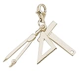 Rembrandt Charms Drafting Tools Charm with Lobster