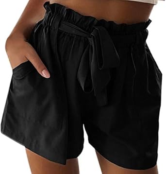 Lasperal 19 New Hot Summer High Waist Short Women Shortscasual Shorts Beach Fashion Lady Women Drawstring Belt Solid Shorts In Shorts From Women S Clothing On Aliexpress Com Alibaba Group Blac Amazon Es Ropa Y