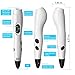 3D Printing Pen, Parner Professional 3D Drawing Pen with Led Display, Packed 12 Color PLA Filament Refills, Safe and Easy to Use 3D Writing Pens for Kids and Adults