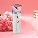 BestFire Nano Ionic Facial Steamer Portable Handy Nano Moisture Sprayer Cool Mist Facial Mister with Power Bank USB Rechargeable Mini Beauty Skin Care Instrument