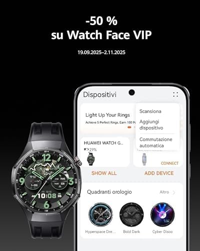 WATCH GT 6 Pro GPS 46mm Smartwatch GPS AMOLED Nero