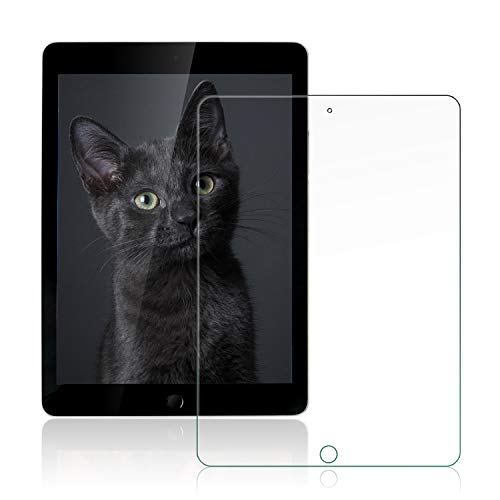 [2 Pack] ipad 6th Generation Screen Protector/iPad Pro 9.7 Screen Protector, ZoneFoker Tempered Glass Screen Protector - Apple Pencil Compatible/High Definition/Scratch Resistant