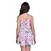 Pulla Bulla Big Girl Floral Romper Sleeveless Jumpsuit Size 8 Ivory