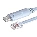 USB Console Cable, VANDESAIL 6ft USB to RJ45 FTDI Chip RS232 Console Cable for Routers/AP Router/Switch/Windows 7, 8 (1.8m, Blue)