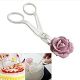 Grocery House Delicate Flower Lifter Scissor / Sugarcraft Fondant Cake Cream Transfer Tool