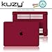 Kuzy Hard Shell Case for 15-inch MacBook Pro with Touch Bar, Wine