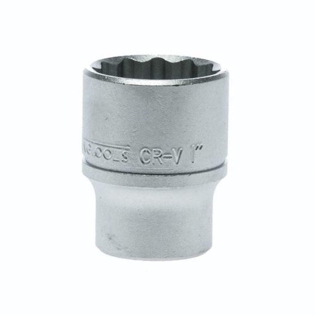 Teng Tools 1/2 Inch Drive 1 Inch 12 Point Regular SAE Socket - M120132-C