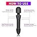 G spot Dildo Vibrator for Women Clitoral Vibrating for Intense Orgasm, Adult Sex Toys for Solo Couple Massage Flirting,7 Modes 107.6°F Heated for Realistic Vaginal Clitoris Anal Stimulation (Black)