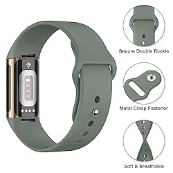 Meliya Band Compatible with Fitbit Charge 6 Bands