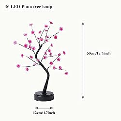 Cherry Blossom Christmas Bonsai Tree Light-20