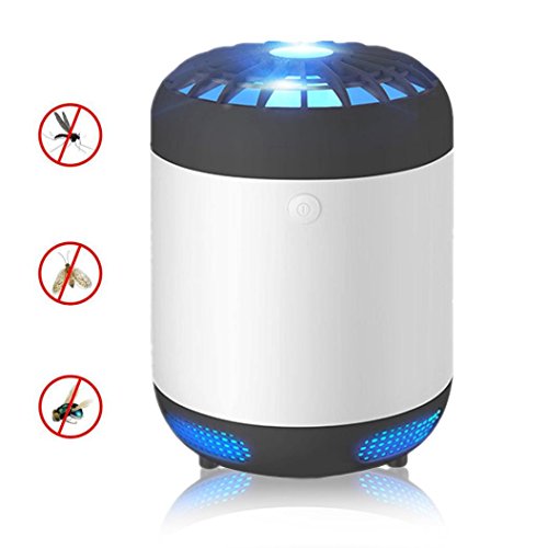 Clearance! CieKen Electric Fly Bug Zapper Mosquito Insect Killer LED Light Trap Lamp Pest Control (Black)