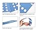 Hysada Clothes/T Shirt Folder Adjustable Folding Board, Adult Dress Pants Towels T-Shirt Folder/Shirt Folder/Laundry Folder Board Organizer, Blue