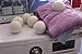 Cool Wool XL Premium 100% Natural Wool Laundry Dryer Balls - No Lint - Pack of 6 - Reusable Natural Fabric Softener
