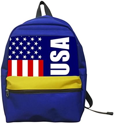 KIDAY USA America Flag Kids Bag Backpack Unisex School Rucksack Packback