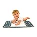 The Plush Pad Portable Travel Changing Pad with Memory Foam, Blueberry Pattern