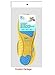 Orthotic Memory Foam and Gel Insoles - Orthopedic Plantar Fasciitis Pillow Inserts - Orthotics Plantars Insole for Boots,Running Shoe,Sport - Size L: (US Men 8-12 or US Women 10-14)