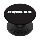 "Roblox Logo, Black & White PopSockets Stand for