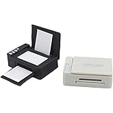 1:12 Mini Dollhouse Accessories Office Supplies Set Which Including 2 Print Models Miniaure Scene Model for Dollhouse Decor and Dollhouse Furniture.(2 Colors)