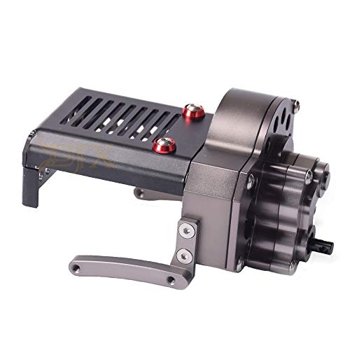 CNC Complete Front Gearbox Transmission Box with Gear for Axial SCX10 1/10 RC Crawler Car