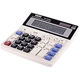 ONETWO Desktop Office 12 Digit Display Standard Function Scientific Electronic Calculator,Calculating Machine For Solar And Battery Powered，Applicable To Student Business Financial Accounting