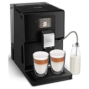 Krups Intuition Preference EA8738 Volautomatische espressomachine met uniek gekleurd touchscreen, Intuïtieve Kleur Licht Indicatoren, 11 Aanpasbare Dranken, Cappuccino Machine