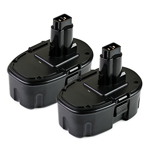 ExpertPower 2 Pack 18v 3000mAh NiMh Battery for Dewalt DC9096 DW9095 DW9096 DW9098 DE9039 DE9095 DE9096 DE9098 DC9099