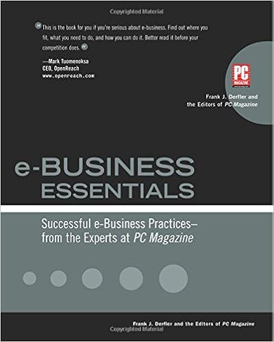 E Business Essentials Successful E Business Practices - 