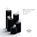 Oirlv Acrylic Jewelry Display Stand Ring Showcase Display Holder (7 PCS Rings Stand)
