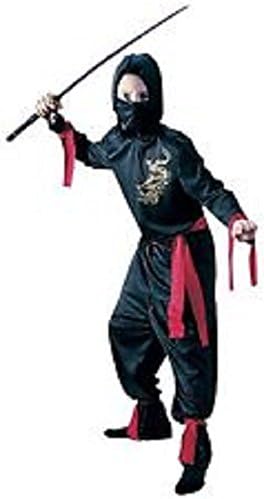 Red Ninja Child Halloween Costume Large (12-14)
