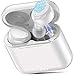 TOZO T6 True Wireless Earbuds Bluetooth Headphones Touch Control with Wireless Charging Case IPX8 Waterproof TWS Stereo Earphones in-Ear Built-in Mic Headset Premium Deep Bass for Sport Whitethumb 1