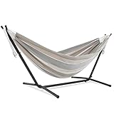 Vivere C9SUNDO Hammock with Stand, Dove, 9ft