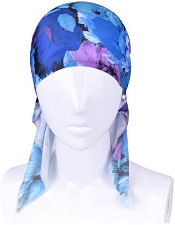 SUNNYTREE Women Head Scarf Chemo Beanies Skull Cap Cancer Turbans HairWrap for Cancer