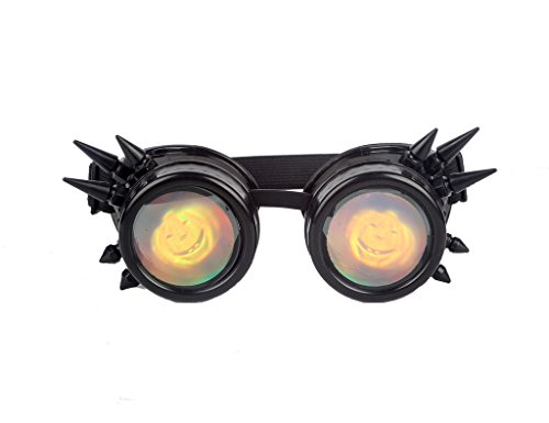 Halloween Goggles Steampunk Goggles Welding Cosplay Vintage Glasses Eyewear - Image 3